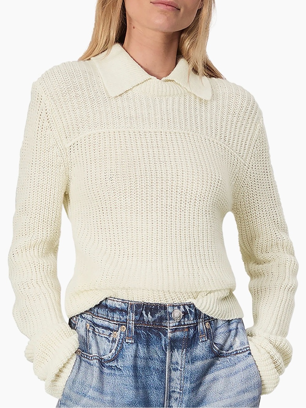 Rag & Bone | Madix Wool & Alpaca Polo Sweater - Picture 3 of 9